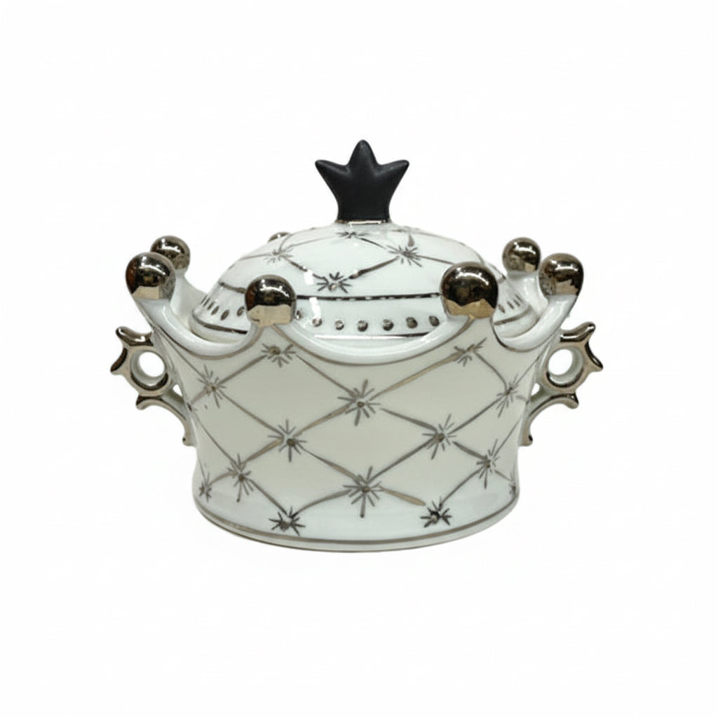 6 inch white crown sopera sold at Botanica Aragba Yomilo