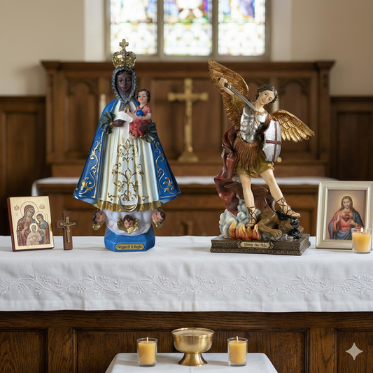 16 inch resin statues sold at Botanica Aragba Yomilo