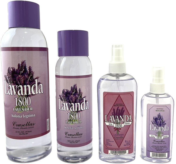 Crusellas 1800 Colognes - Traditional Spiritual Fragrance