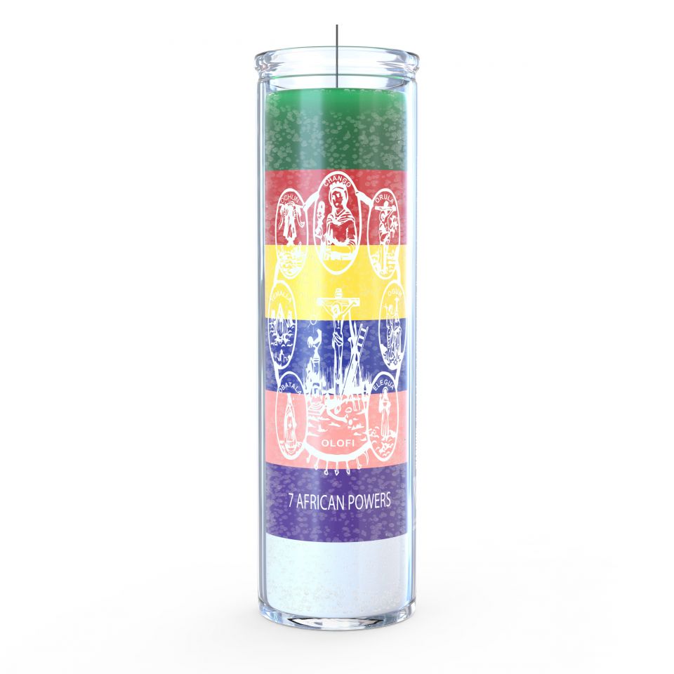 Intention Screened Candles - Orisha Worship