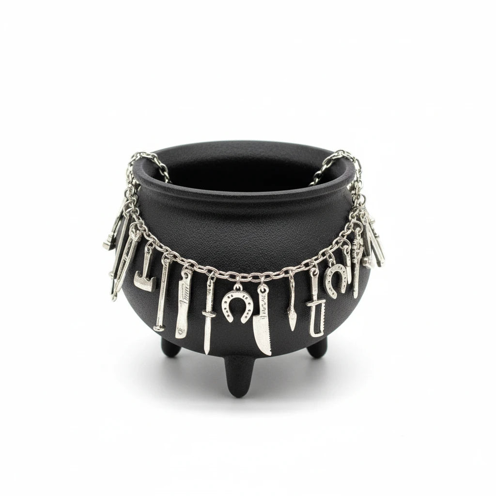Achaba De Oggun on caldron sold at Botanica Aragba Yomilo