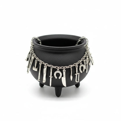 Achaba De Oggun on caldron sold at Botanica Aragba Yomilo