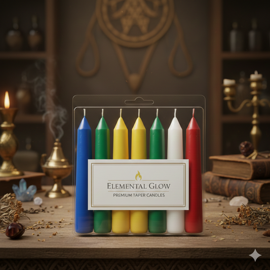 Tapered Candles for Spiritual Work (6-Pack)