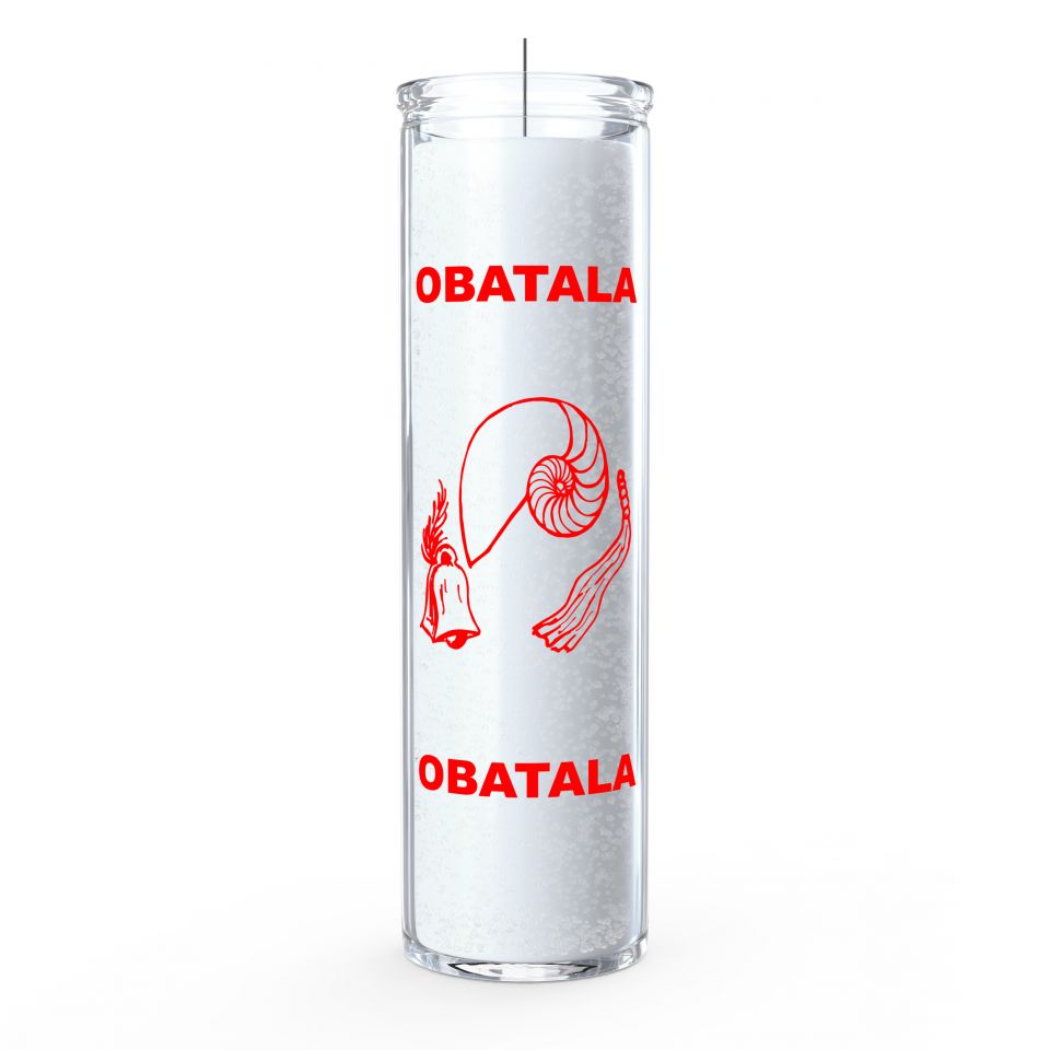 Orisha Screened Candles - Afro-Cuban Spiritual Candles