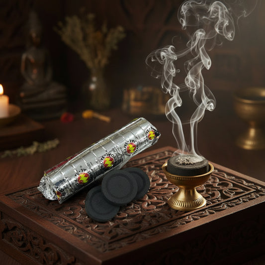 Swift Lite Large 40mm Charcoal Incense Disks For Resin Long Lasting sold at Botanica Aragba Yomilo